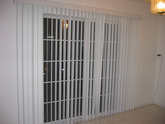 Back sliding glass door
