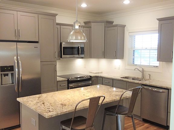Renovated kitchen with island