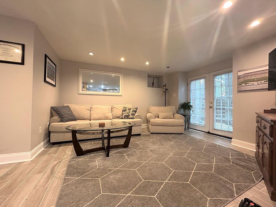 Living Room w/ French Doors leading to Private exterior Patio