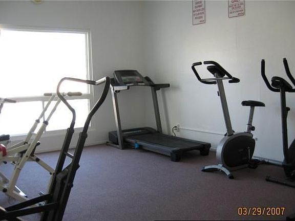 gym in clubhouse