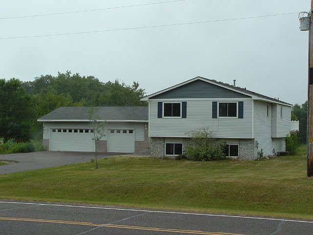 Front of home right off paved street