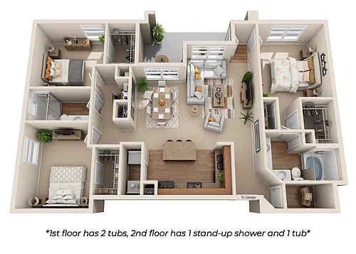 Floor plan The Ft. Worth