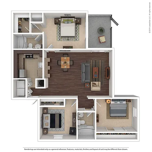 Floor plan Laurel Oak