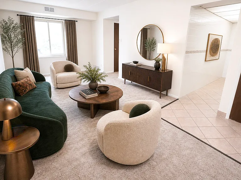 1-Bed/1-Bath (Staged)