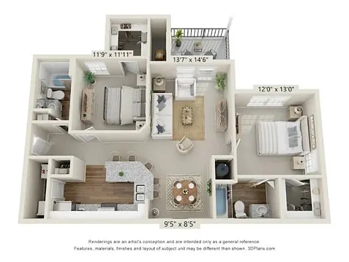 Floor plan Bermuda
