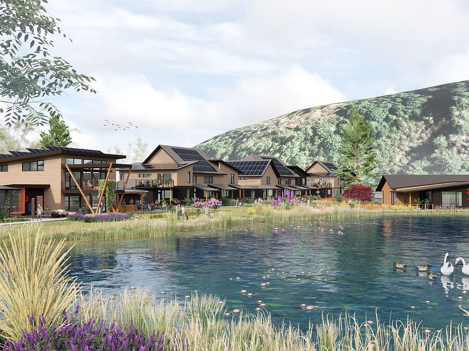 An intentional, participatory village that supports 240 acres of farmland