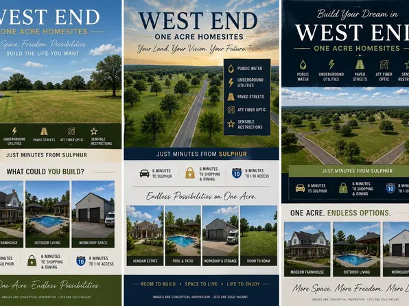 LOT 68 Isla Veda Dr, Sulphur, LA 70663