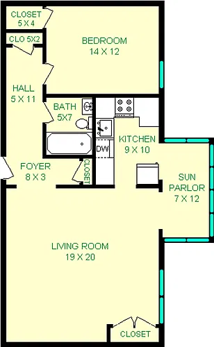Floor plan Fern Hollow