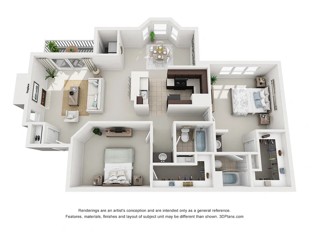 Floor plan HC22C80