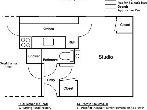 Studio Floorplan