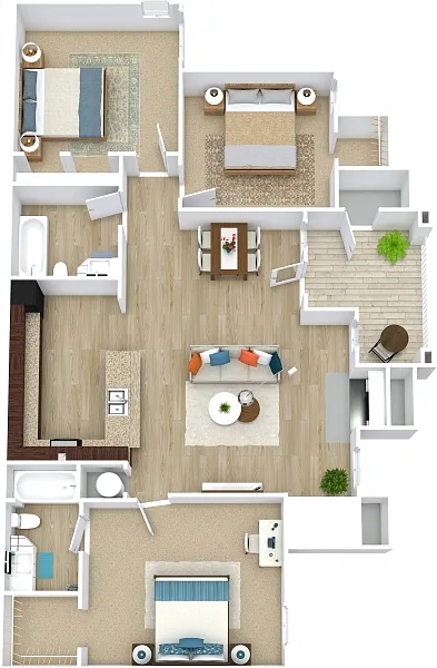 Floor plan Crestmont