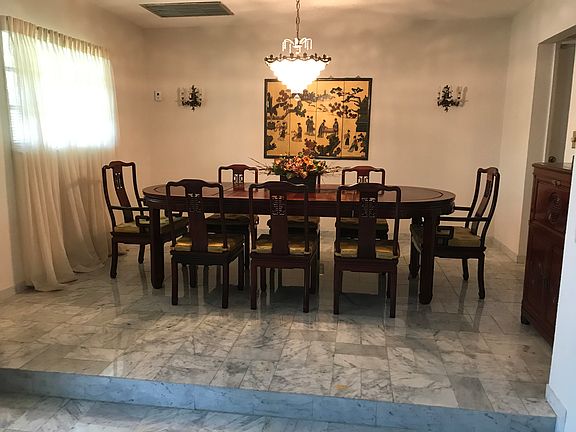Dining Area w/Marble Floors