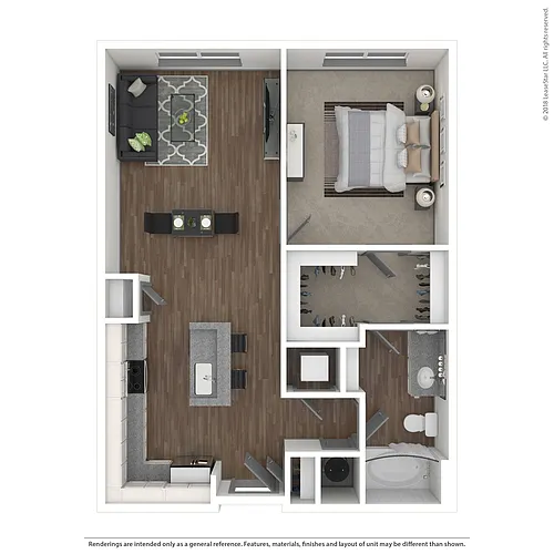 Floor plan A1E