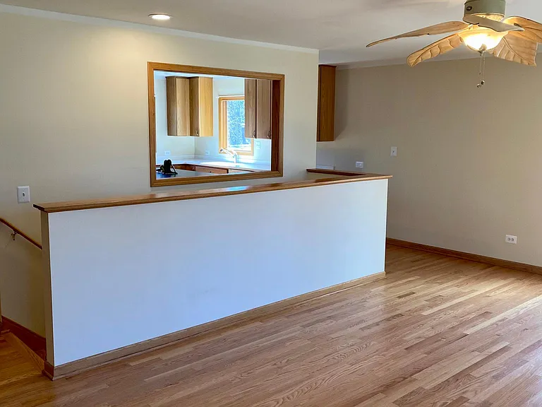 Living room, stairs downstairs