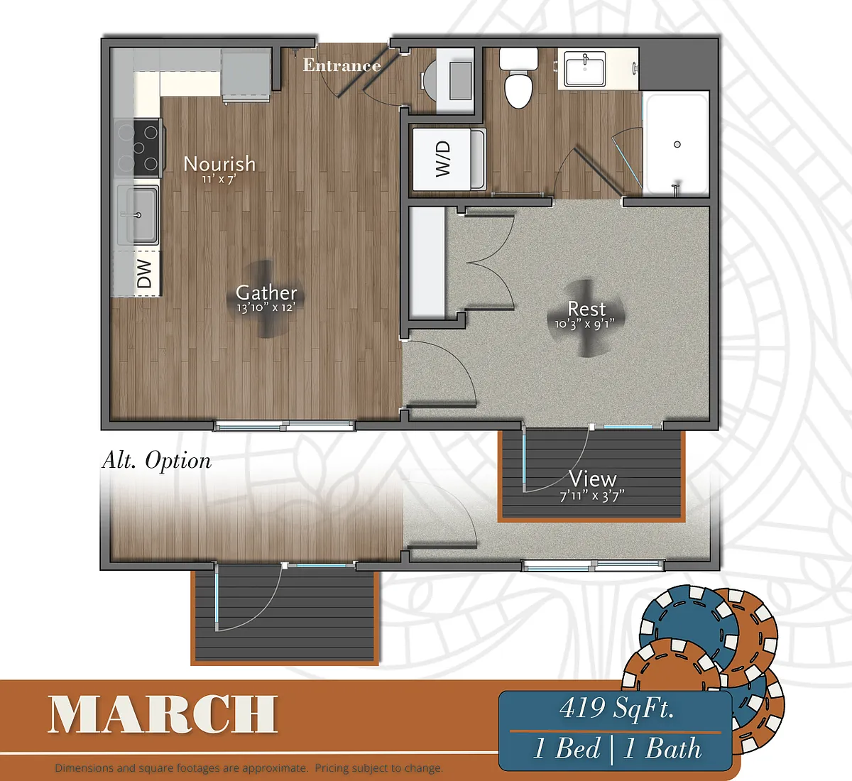 Floor plan March
