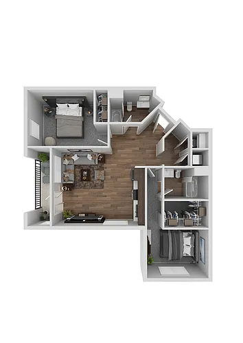 Floor plan Rise - B2