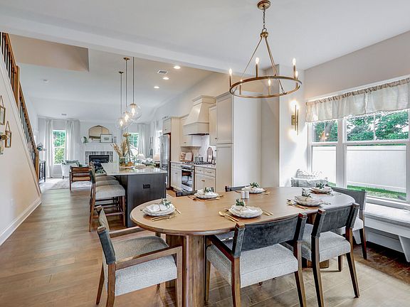 Dining room of the Colton II Model from Garman Builders