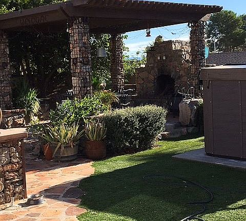 Gazebo with Fire Place