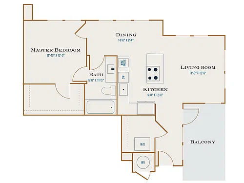 Floor plan A6