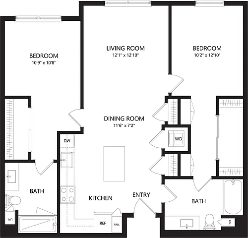 Floor plan B1