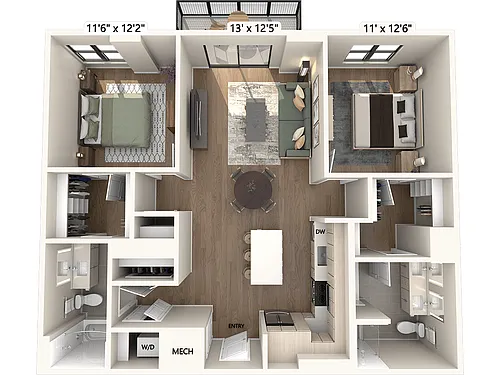 Floor plan B07-Scheme2