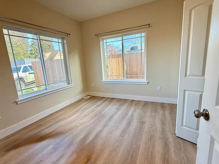 Second bedroom is perfect office or guest bedroom