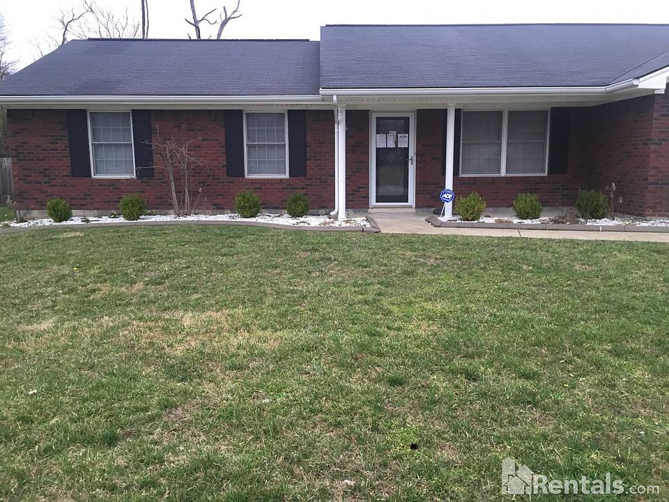 Front of House with Covered Po