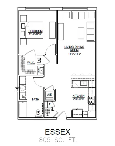 Floor plan Essex