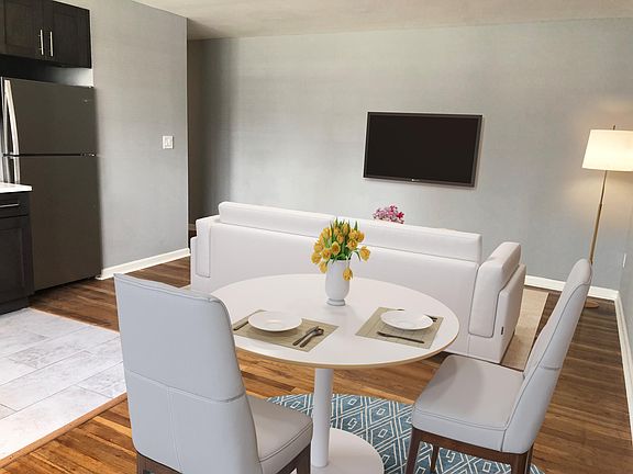 Heritage House Apartments Located at 1909 Church Street in Rahway NJ, Open Kitchen/Dining/Living Room