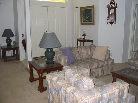 Family room w/master BR entrance to left