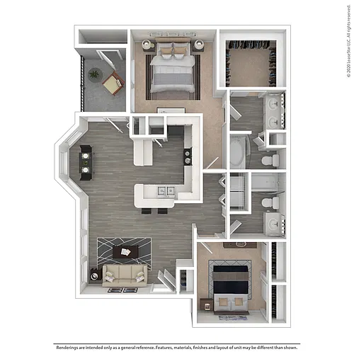 Floor plan B3