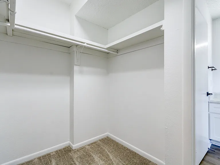 An oversized closet is shown at ReNew on Cantrell.