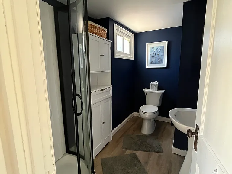 first floor bathroom with shower