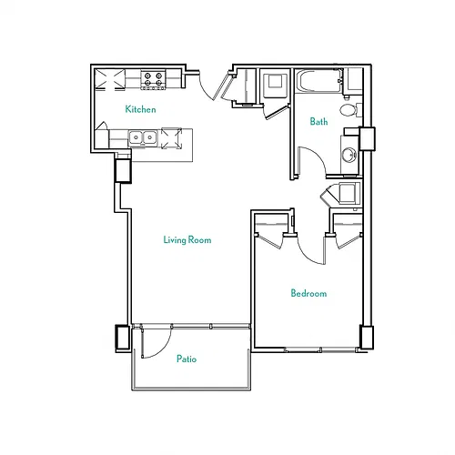 Floor plan Muller