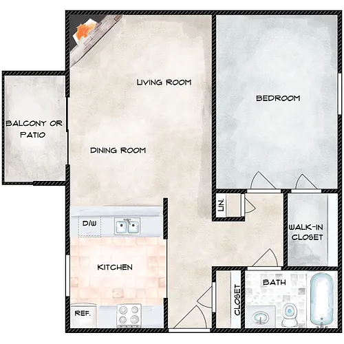 Floor plan Madrona