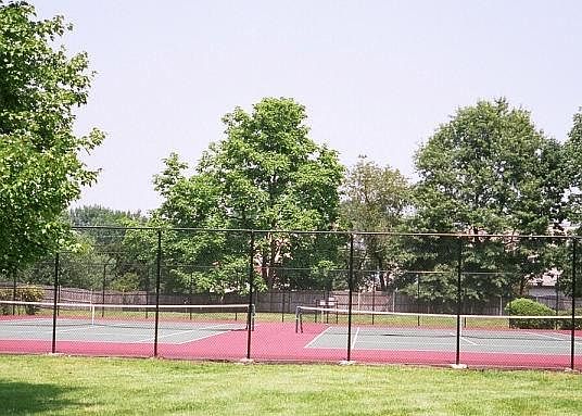 Tennis Court and Play Area