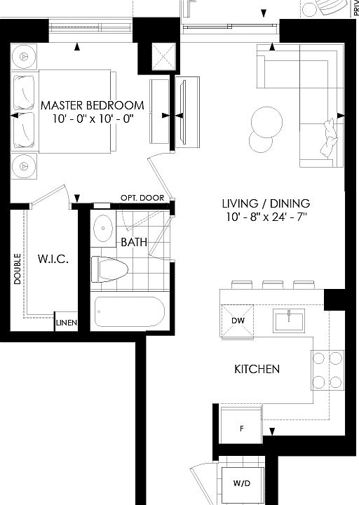2nd image of 3605 Lake Shore Blvd W #1FR1RA