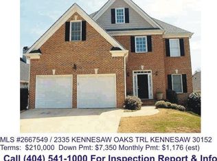 2335 Kennesaw Oaks Trl NW, Kennesaw, GA 30152