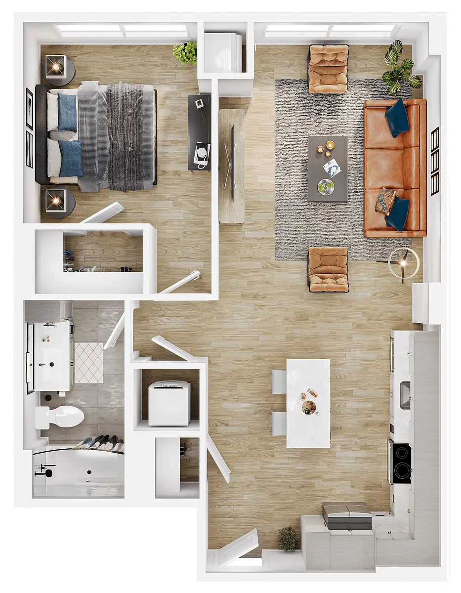 Floor plan A25