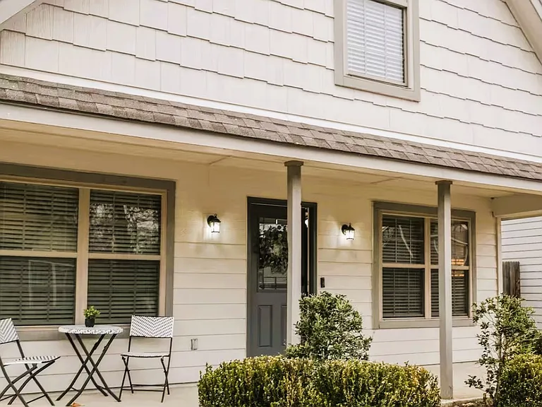 Front of house; smart lock
