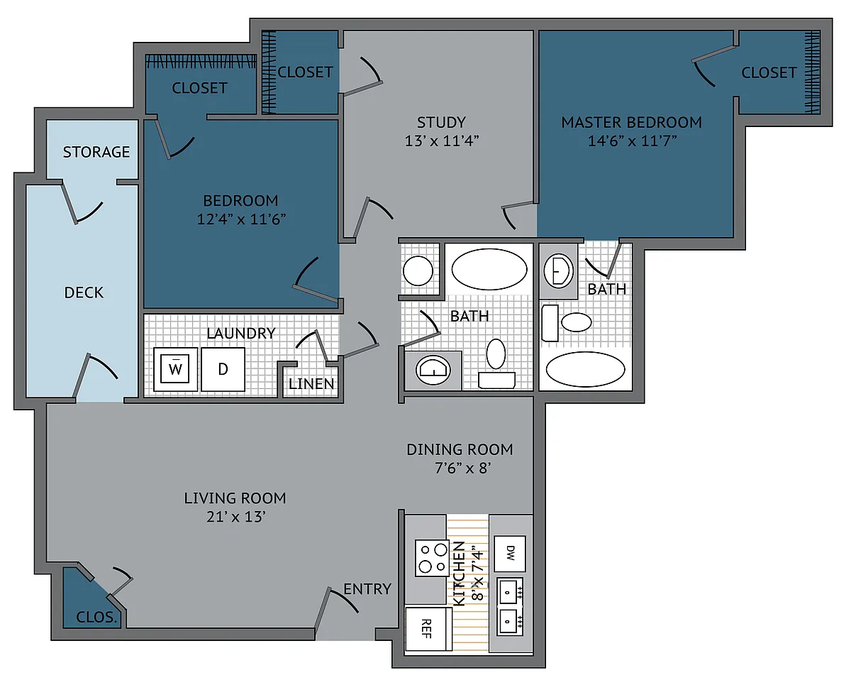 Floor plan Amsterdam