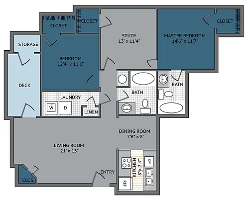 Floor plan Amsterdam