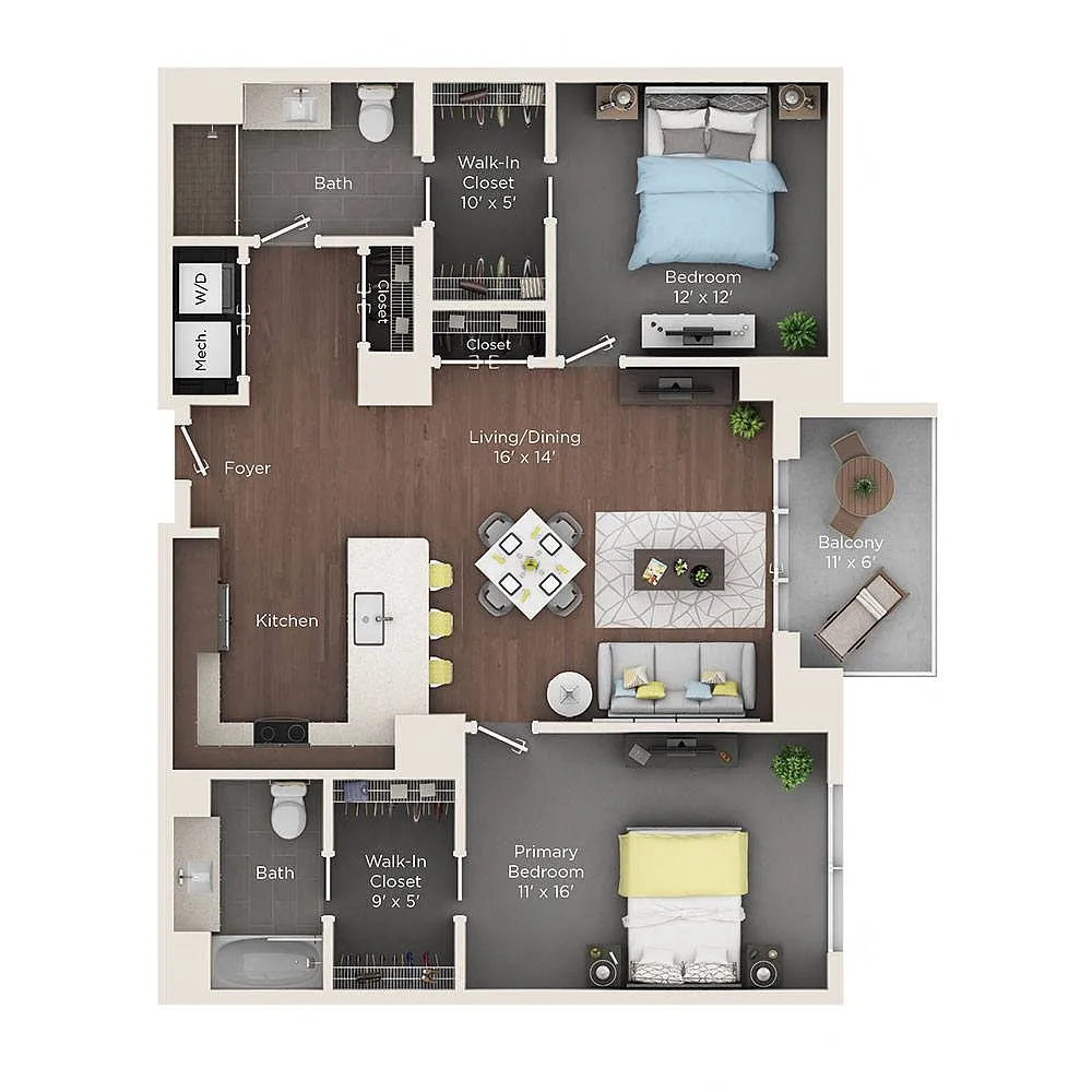 Floor plan C1