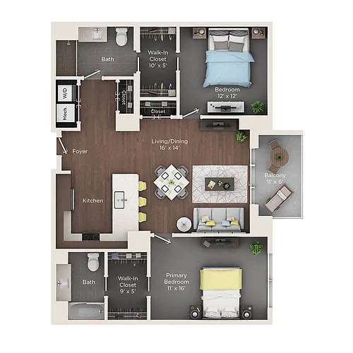 Floor plan C1