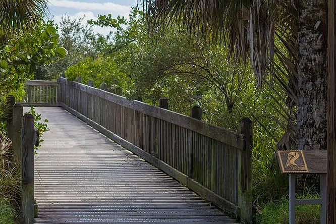 pelican Island Wildlife Refuge 3 miles away- fun to bike