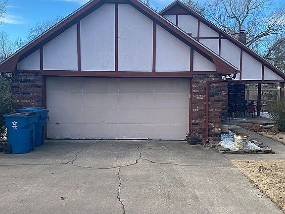 Attached garage.