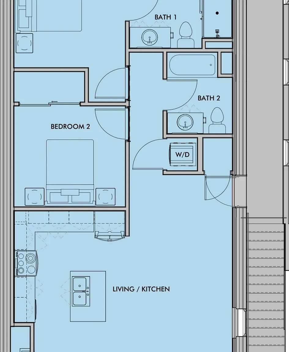 2 bed, 951 sqft, $1,950 — Photo 4