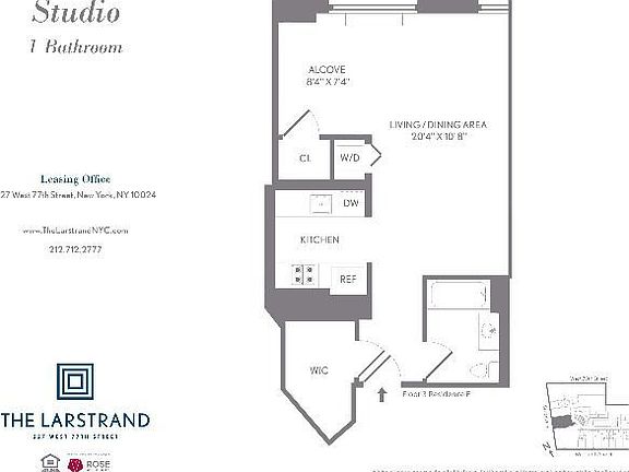 2nd image of 227 W 77th St APT 3E