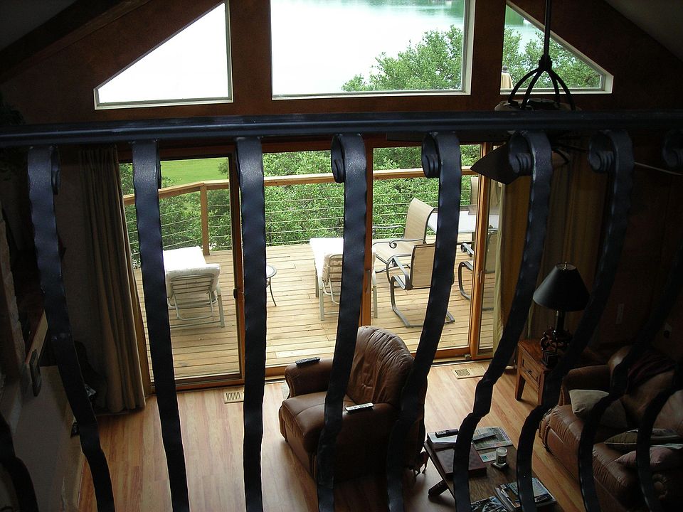 view from loft onto deck