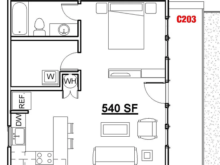 C203 1-Bedroom_04072020